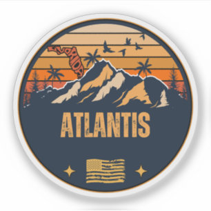 Atlantis, Florida Sticker