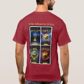 Atlantis Grail - Gold Series Logo 2 T-shirt (Achterkant)