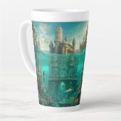 Atlantis Latte Mug (Angle gauche)