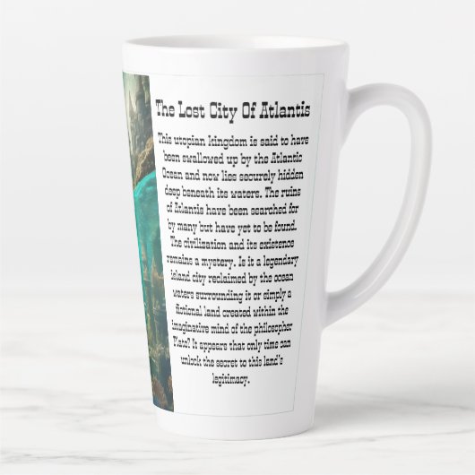 Atlantis Latte Mug (Droite)