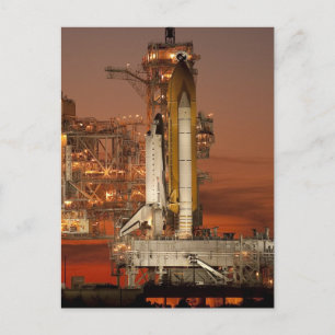 Atlantis Space Shuttle start NASA Briefkaart