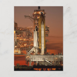 Atlantis Space Shuttle start NASA Briefkaart