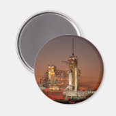 Atlantis Space Shuttle start NASA Magneet (Voorkant / Achterkant)