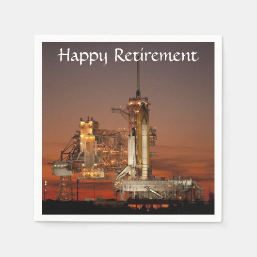 Atlantis Space Shuttle start NASA Servet (Voorkant)