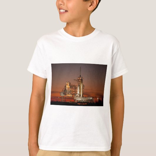 Atlantis Space Shuttle start NASA T-shirt (Voorkant)