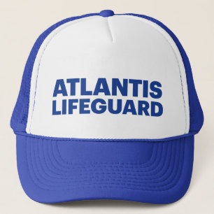 ATLANTIS van de de pretslogan van de BADMEESTER de Trucker Pet