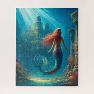 Atlantis & Zeemeermin Legpuzzel