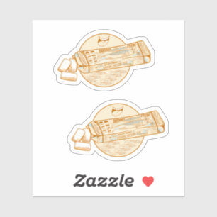 Atlantische blauwvintonijn sticker