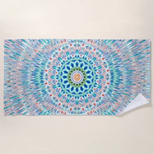 Atlantische bron strandlaken (Voorkant)