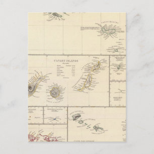 Atlantische eilanden briefkaart