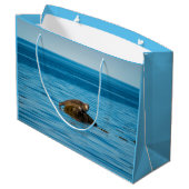 Atlantische havenzegel groot cadeauzakje (Achterkant Gekanteld)