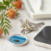 Atlantische havenzegel sleutelhanger (Zijkant)