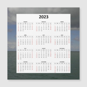 Atlantische Oceaan 2023 Magnetische Kalender