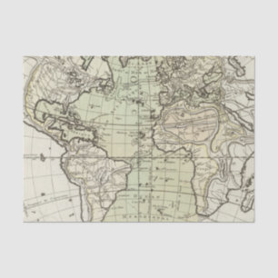 Atlantische Oceaan 3 Tissuepapier
