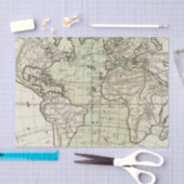 Atlantische Oceaan 3 Tissuepapier (Craft)