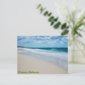 Atlantische Oceaan Beach Briefkaart (Staand voorkant)