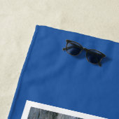 Atlantische Oceaan  blauwe strand handdoeken (In situ)