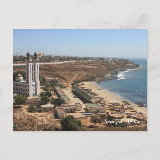 Atlantische Oceaan Briefkaart (Voorkant)