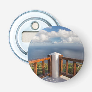 Atlantische Oceaan Button Flesopener