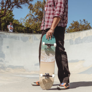 Atlantische Oceaan gelukzaligheid #3 #wall #art Skateboard