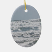 Atlantische Oceaan Keramisch Ornament (Achterkant)