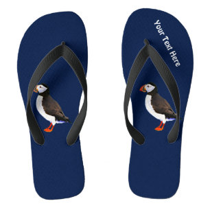 Atlantische Papegaaiduiker Teenslippers