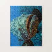 Atlantische Reuzenzeebaars Legpuzzel (Verticaal)
