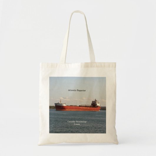 Atlantische superieure canvas tas (Voorkant)