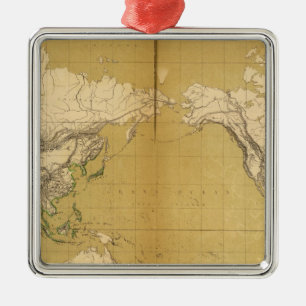 Atlas 3 metalen ornament