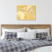 Atlas 4 canvas afdruk (Insitu (Slaapkamer))