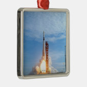 Atlas Agena doelt op het opheffen van voertuigen v Metalen Ornament (Rechts)