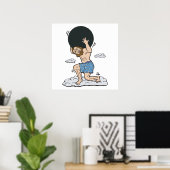 atlas bowlingbal poster (Thuiskantoor)