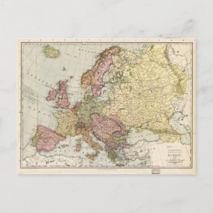 Atlas Carte de l'Europe (1912)