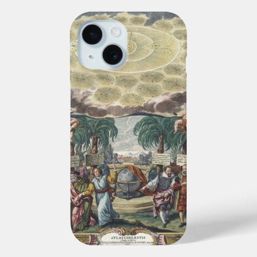 Atlas Coelestis van Doppelmaier,  astronomie Case-Mate iPhone Case (Achterkant)