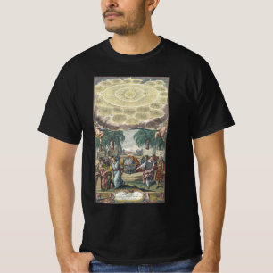 Atlas Coelestis van Doppelmaier,  astronomie T-shirt