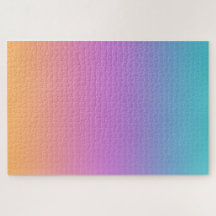 Atlas Colour Gradient Jigzaag Puzzle