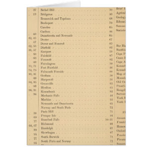Atlas de Stuart sur l'état du Maine