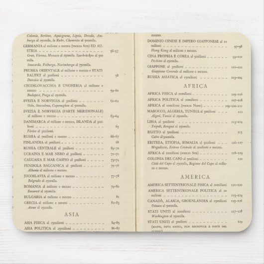 Atlas international muismat (Voorkant)