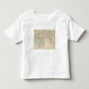 Atlas-kaart van Turkije Kinder Shirts