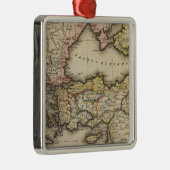 Atlas Map Midden-Oosten Metalen Ornament (Rechts)