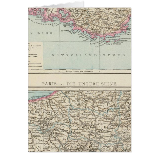 Atlas Map of France (Voorkant)