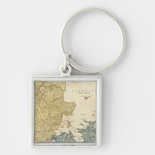 Atlas Map Sleutelhanger (Voorkant)