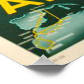 Atlas Maroc Casablanca Adv Poster (Hoek)