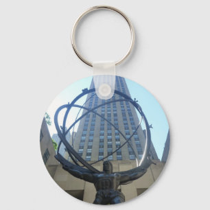 atlas nyc sleutelhanger