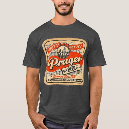 Atlas Prager Beer T-shirt (Voorkant)