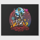 Atlas Space Man Cadeaupapier (Vlak)