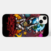 Atlas Space Man Case-Mate iPhone Case (Achterkant (horizontaal))