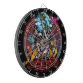 Atlas Space Man Dartbord (Voorkant Links)