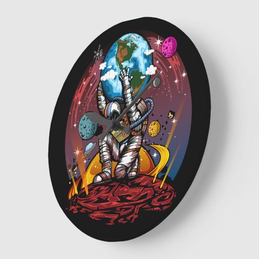 Atlas Space Man Grote Klok (Hoek)