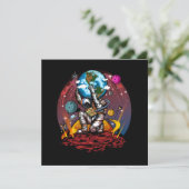 Atlas Space Man Kaart (Staand voorkant)